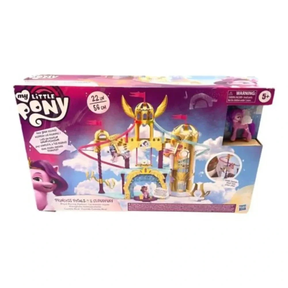 My Little Pony A New Generation Princess Petals & Cloudpuff Royal Racing Zipline
